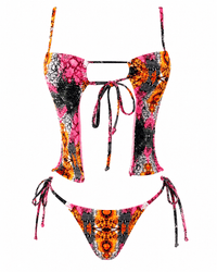 Multi print tankini - NOTREMEMBEREDLLC