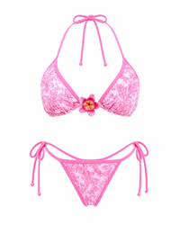 Toile flower bikini - NOTREMEMBEREDLLC